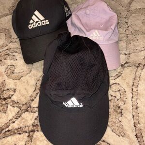 Adidas women ' Black and Pink Caps adidas